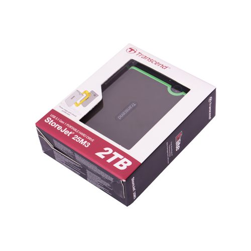 Transcend 2 TB External Memory Hard Disk StoreJet 25M3