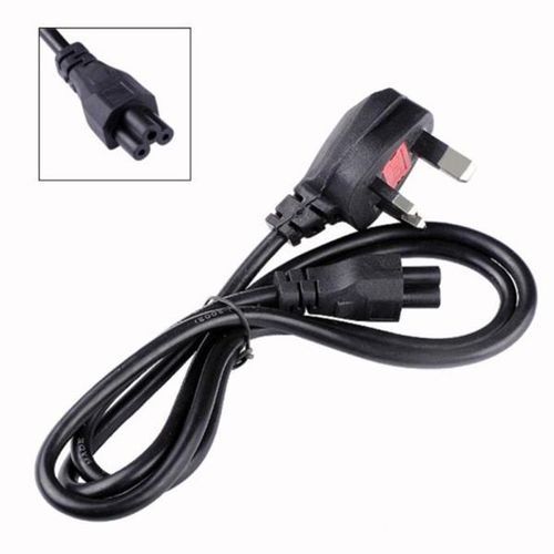 Generic Laptop Power Flower Cable Fused UK 3 Pin Plug