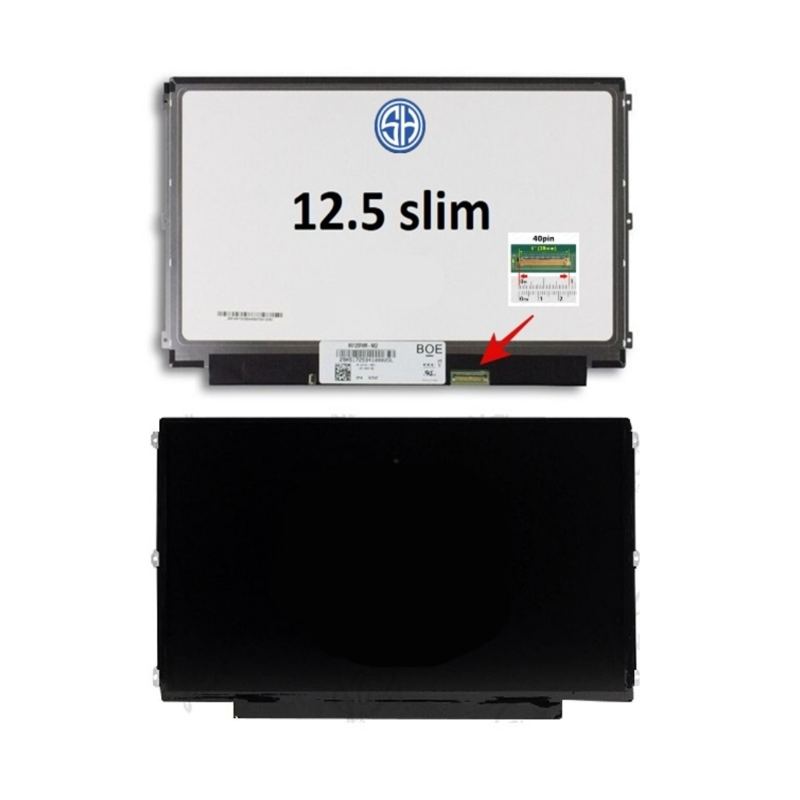 12.5 IPS FHD 40Pin Slim Laptop Screen