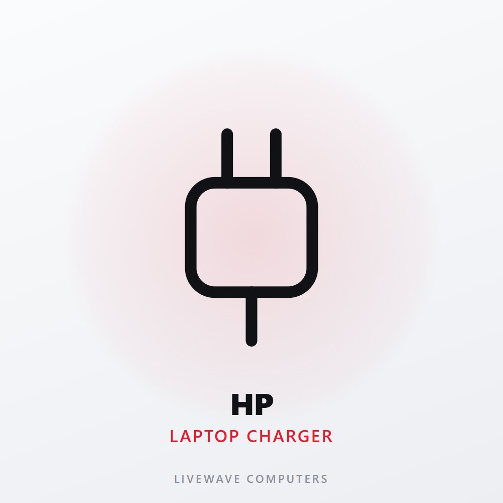 HP Blue Pin Laptop Charger (Original)